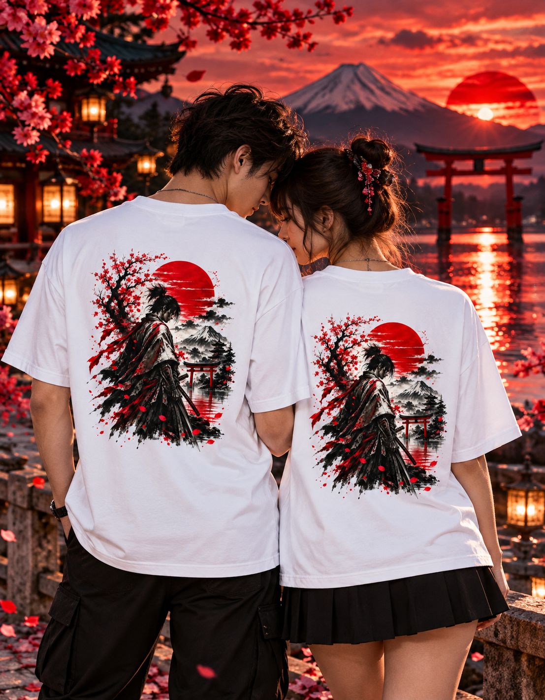 Silent Strength — Samurai Oversized T-Shirt