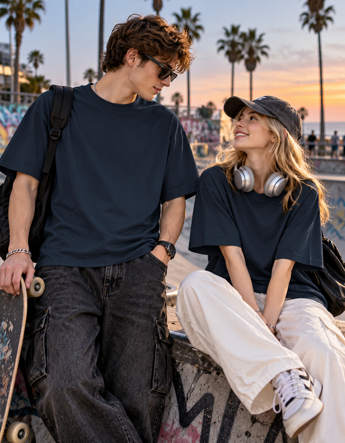 Bloom Through Everything — Oversized Graphic T-Shirt