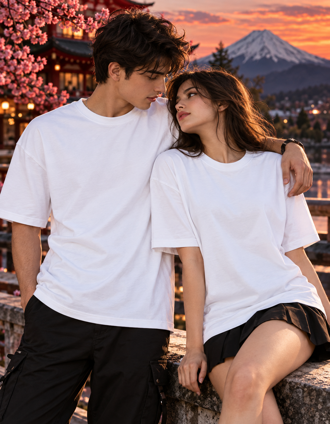 Silent Strength — Samurai Oversized T-Shirt