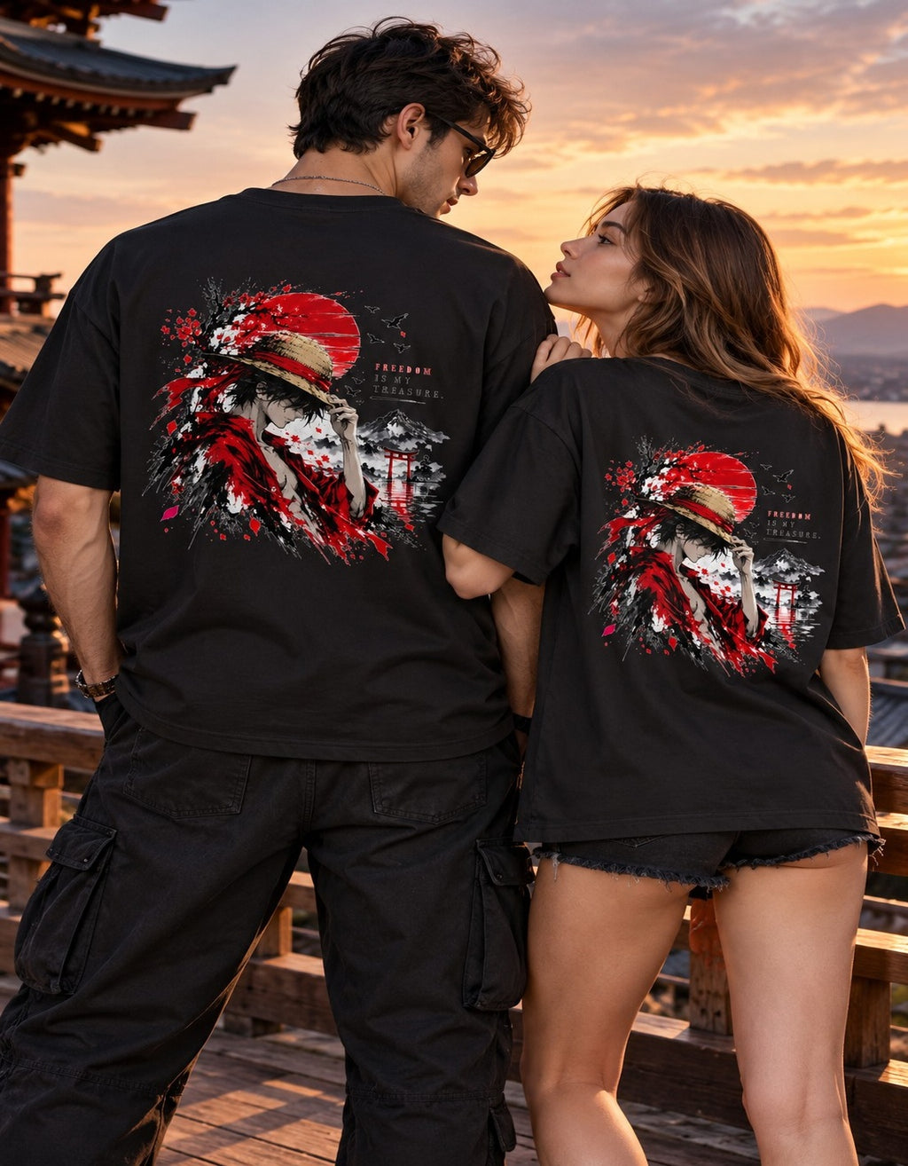 Freedom Is My Treasure — Oversized Statement T-Shirt
