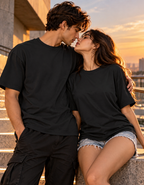 Some People Feel Like Starlight™ — Oversized Couple T-Shirt