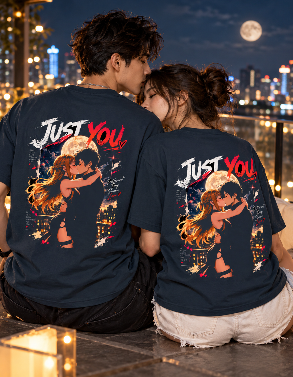 JUST YOU™ — Different Day, Same Love Oversized T-Shirt