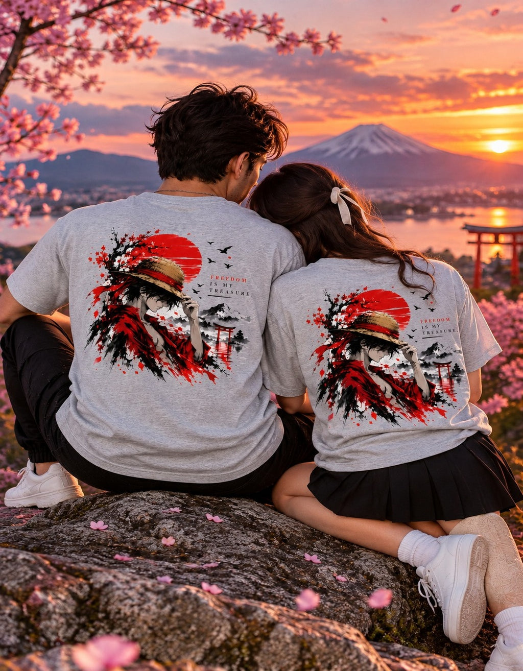 Freedom Is My Treasure — Oversized Statement T-Shirt