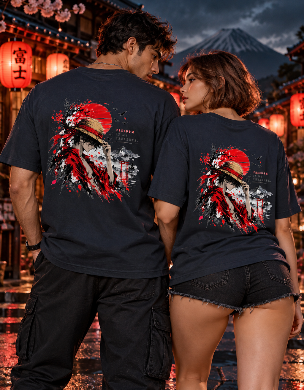 Freedom Is My Treasure — Oversized Statement T-Shirt