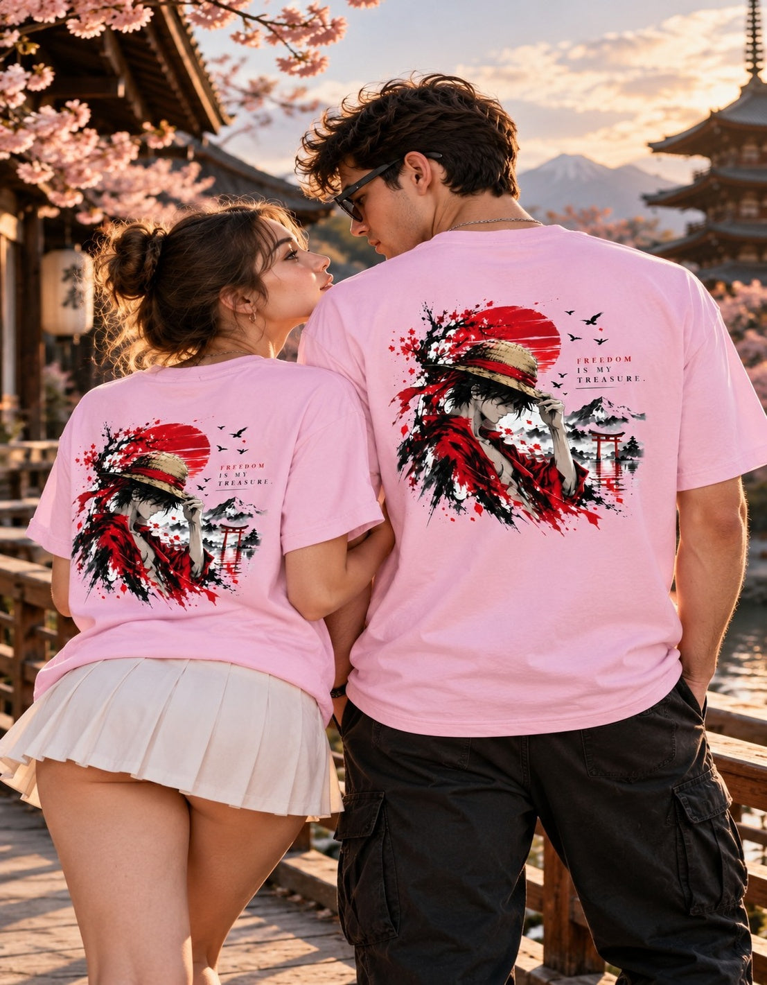 Freedom Is My Treasure — Oversized Statement T-Shirt